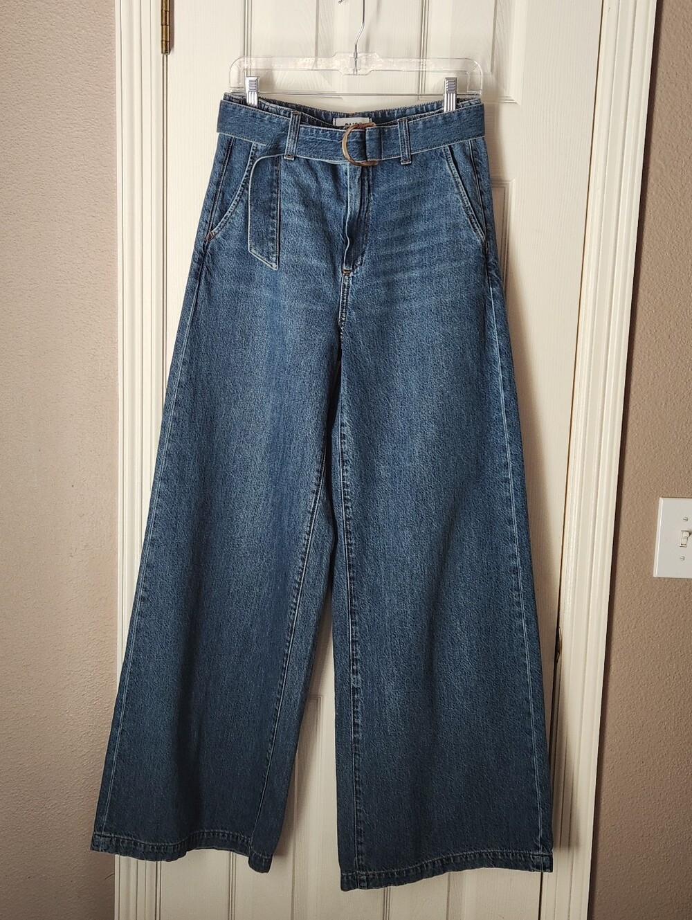 PAIGE Cameron High Waist Wide Leg Jean - "Altitude" Wash - Like New